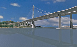 realizaceMost přes záliv San Francisco,
